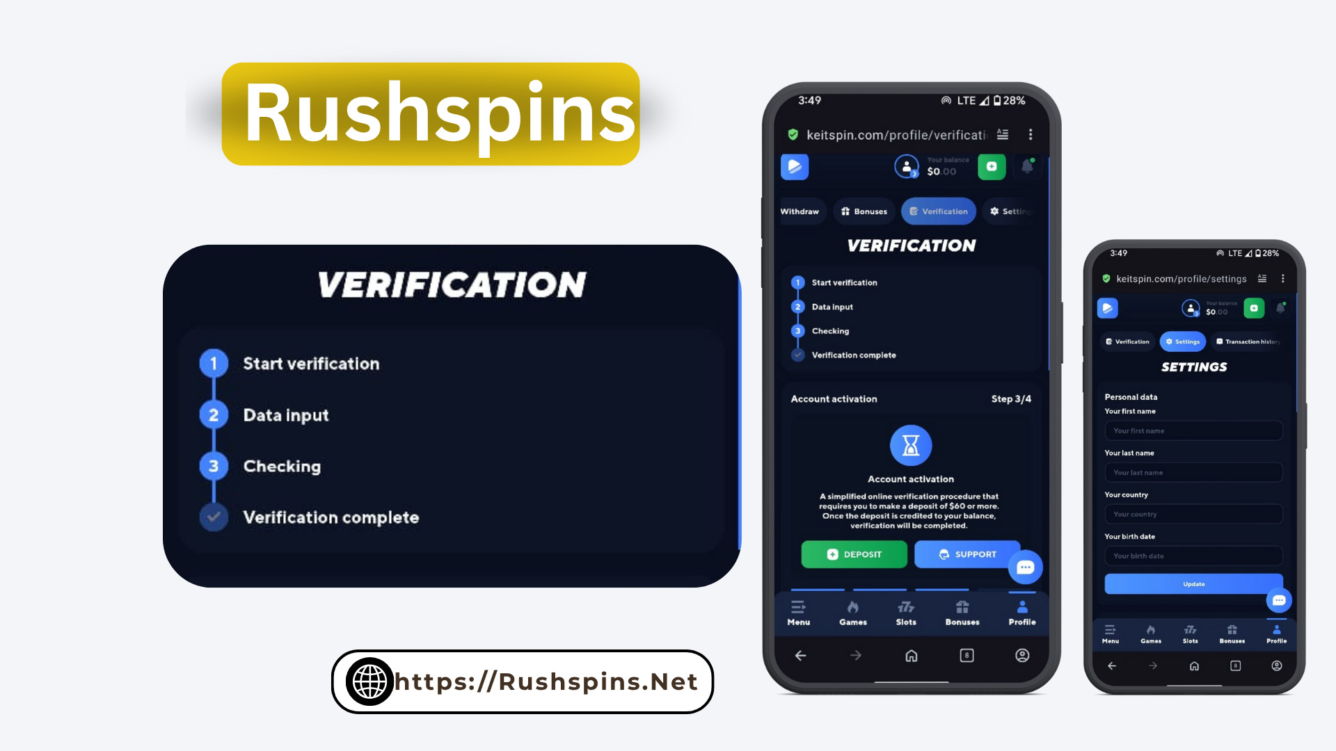 Download rushspins Game