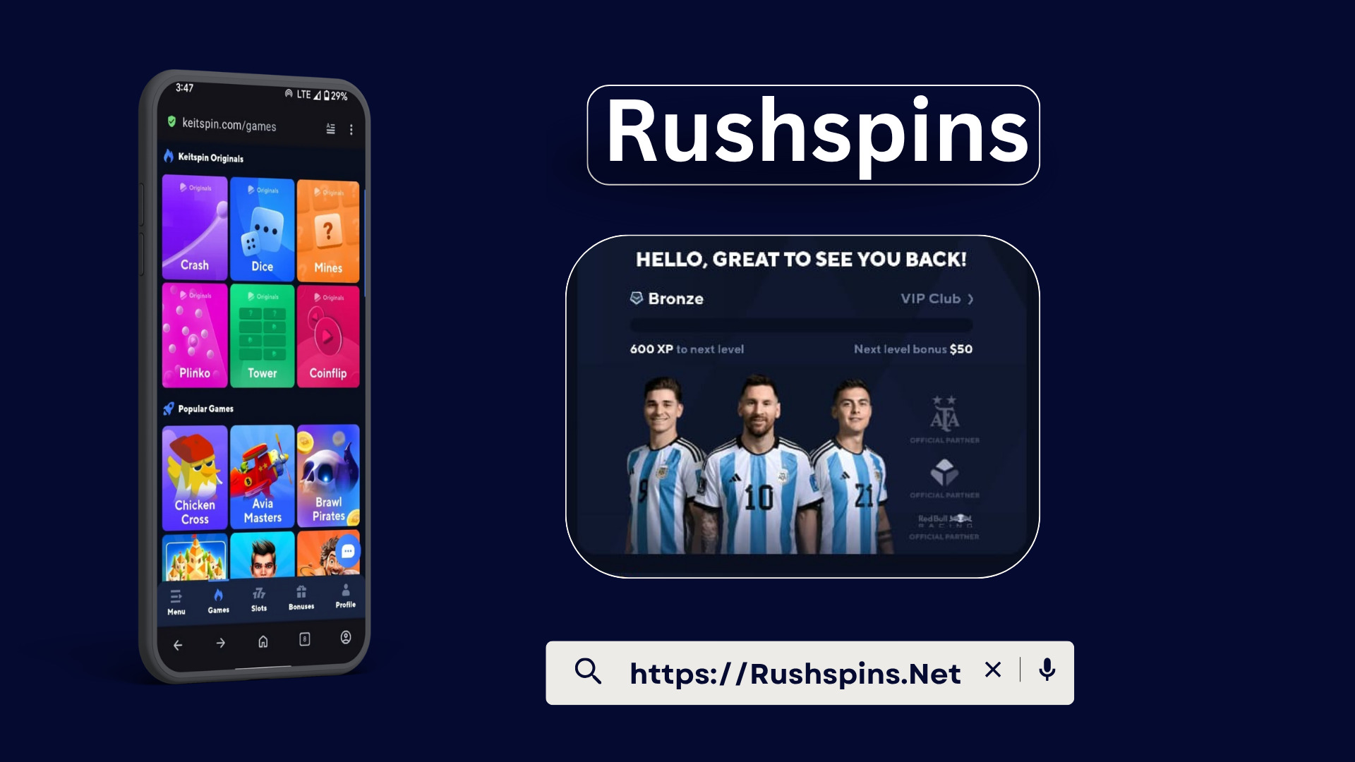 RushSpins Download